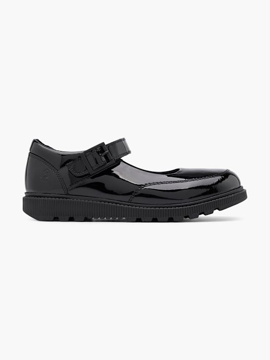 hush puppies escuela calzado de ballet negro mate deichmann