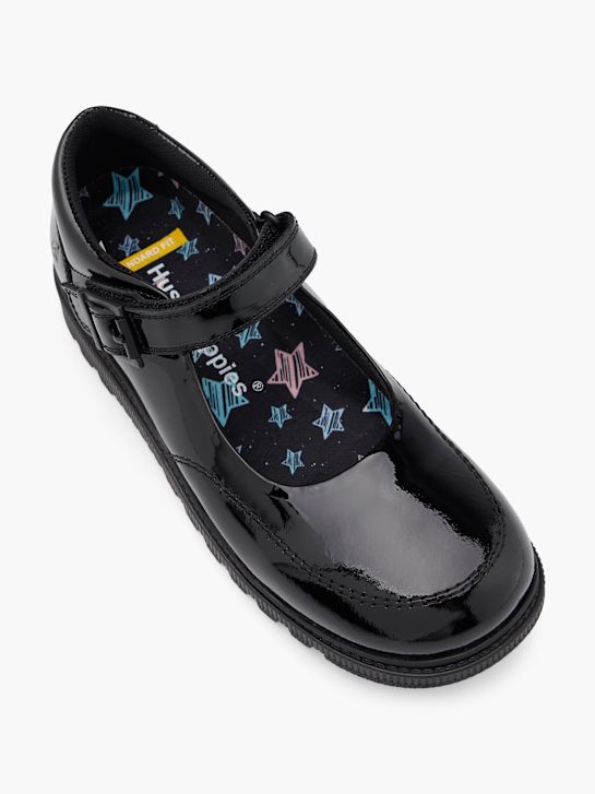 hush puppies escuela calzado de ballet negro mate deichmann