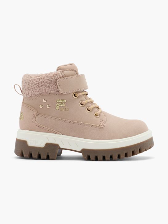 la fila de cordones de arranque rosa deichmann