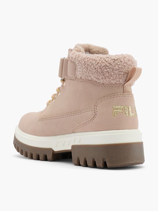 la fila de cordones de arranque rosa deichmann