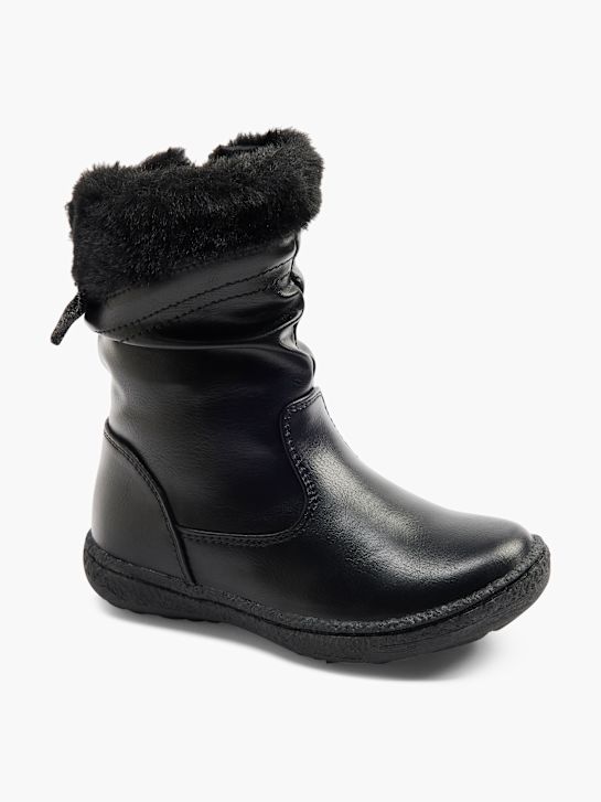 cupcake de alta costura de la altura de la rodilla de arranque negro deichmann