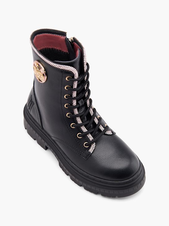 wicked cordones de arranque negro deichmann