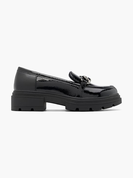 graceland bajo zapatos negro deichmann