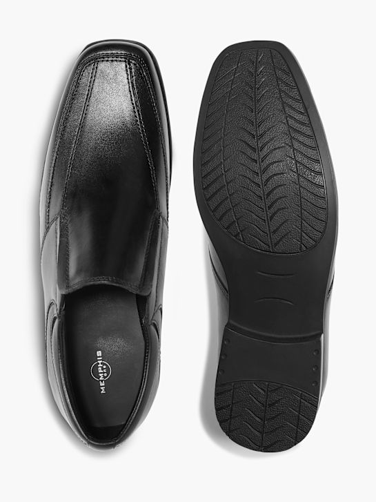 memphis uno bajo zapatos negro deichmann
