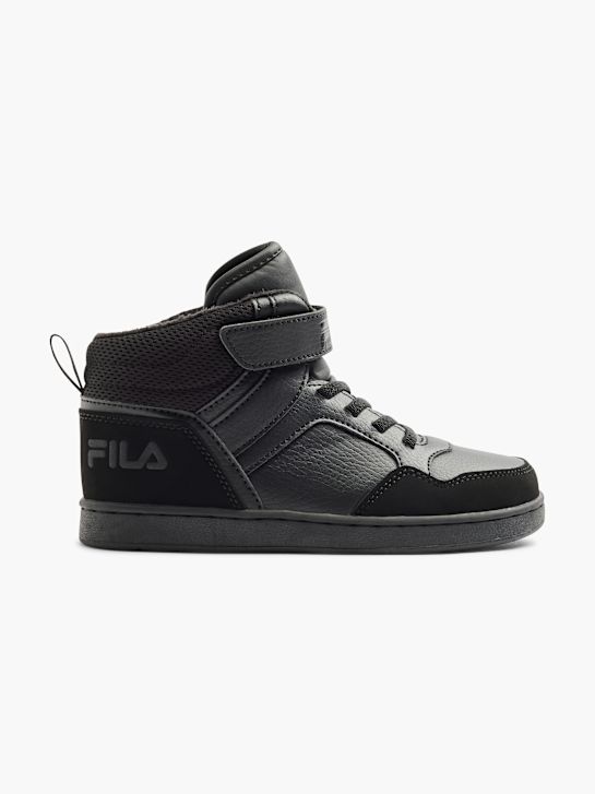 la fila superior de entrenador negro deichmann
