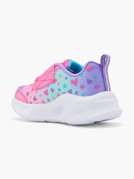 skechers onda resplandor entrenador rosa deichmann