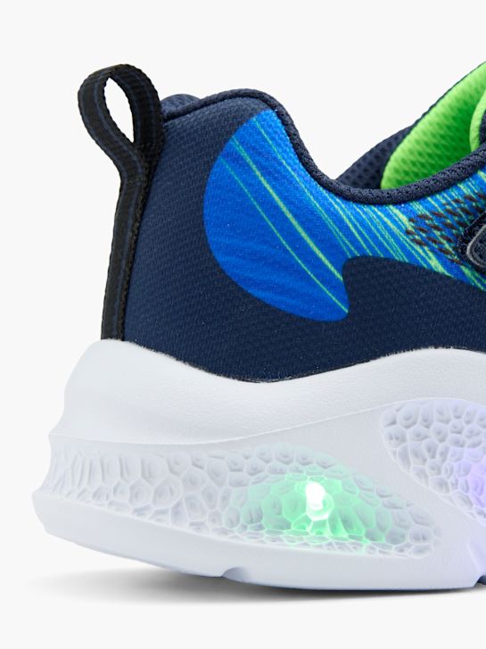skechers crÁter luces entrenador azul deichmann