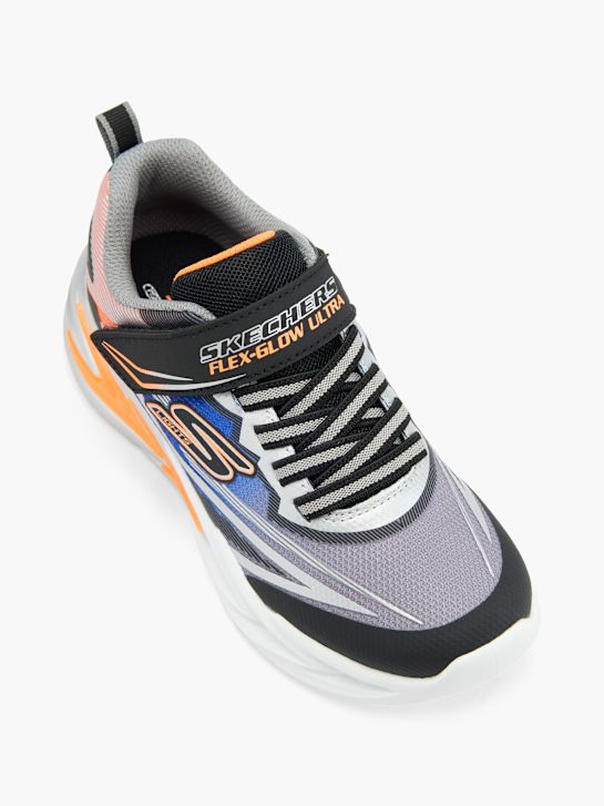skechers flex-brillo ultra entrenador gris deichmann