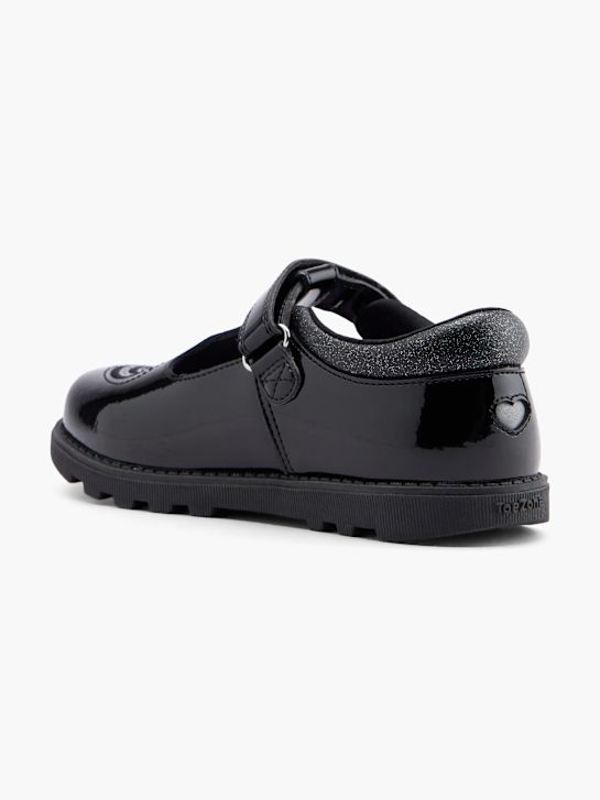 toezone bajo zapatos negro deichmann
