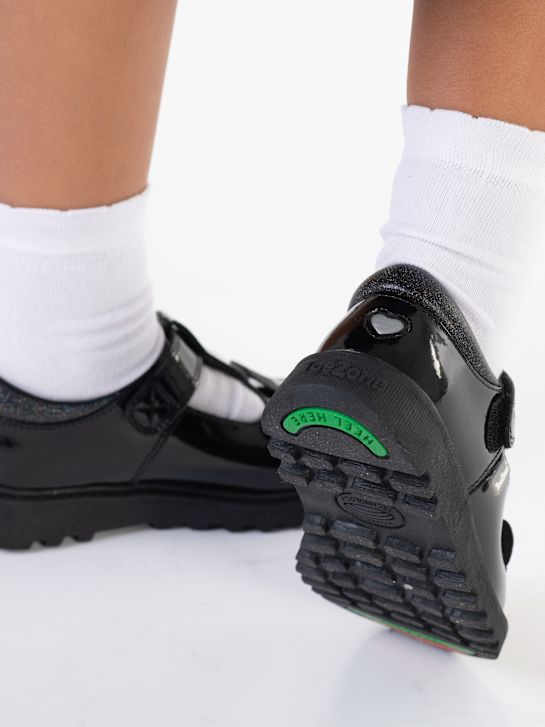 toezone bajo zapatos negro deichmann