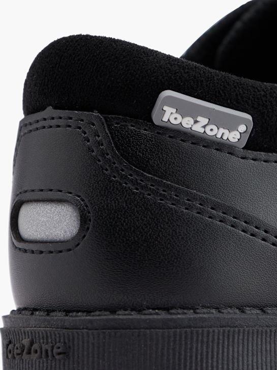 toezone bajo zapatos negro deichmann