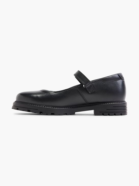 hush puppies de la escuela de zapatos bajos zapatos negro deichmann
