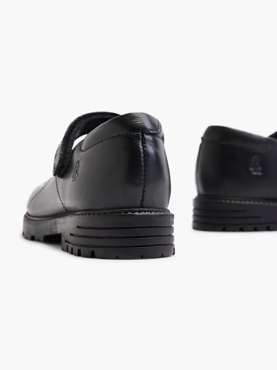 hush puppies de la escuela de zapatos bajos zapatos negro deichmann