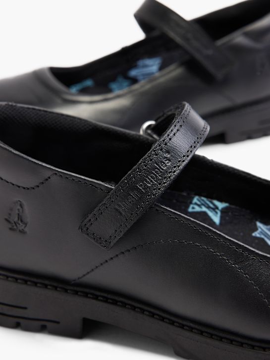 hush puppies de la escuela de zapatos bajos zapatos negro deichmann