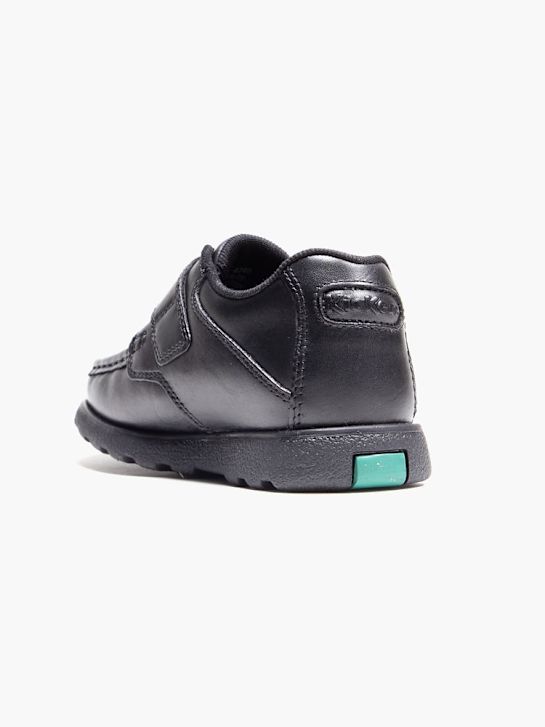 kickers de la escuela de zapatos bajos zapatos negro deichmann