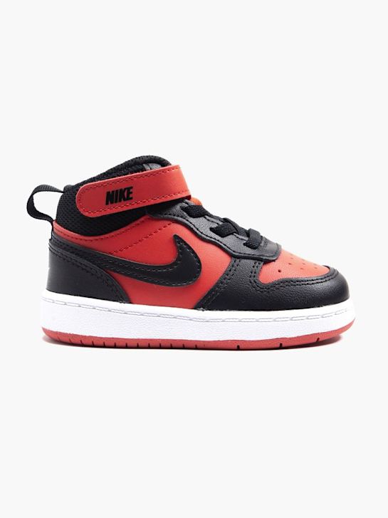 nike tribunal del condado de media 2 alta entrenador superior rojo deichmann