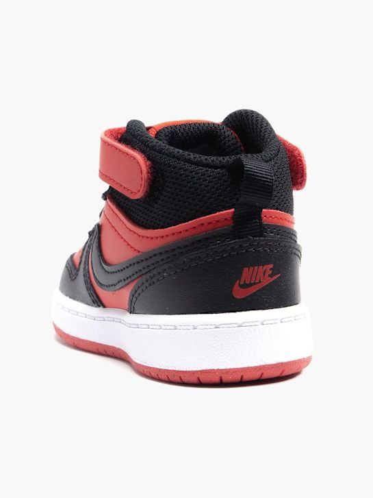 nike tribunal del condado de media 2 alta entrenador superior rojo deichmann