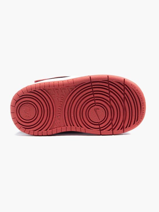 nike tribunal del condado de media 2 alta entrenador superior rojo deichmann