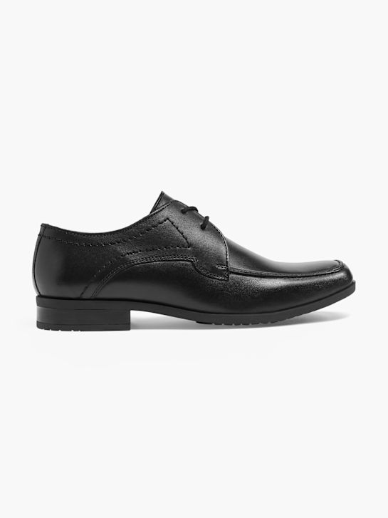 memphis uno bajo zapatos negro deichmann