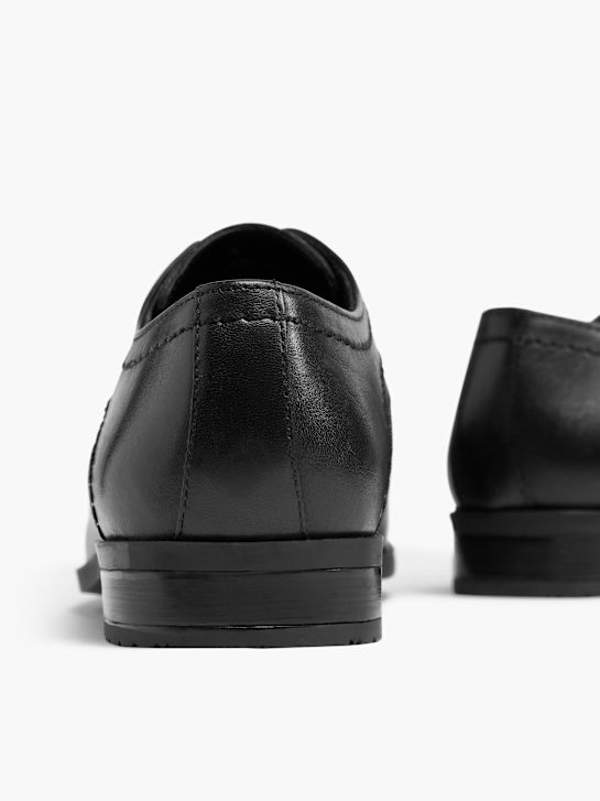 memphis uno bajo zapatos negro deichmann