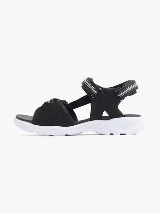 fila sandalias negro deichmann