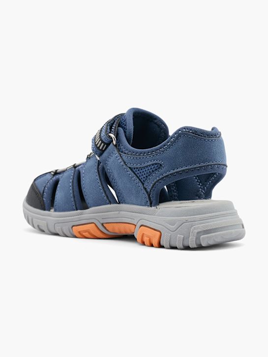 vty pie de la sandalia azul deichmann