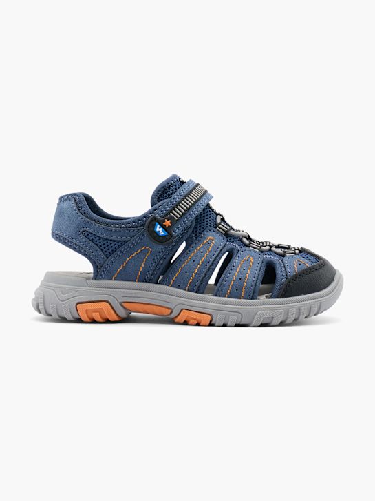 vty pie de la sandalia azul deichmann