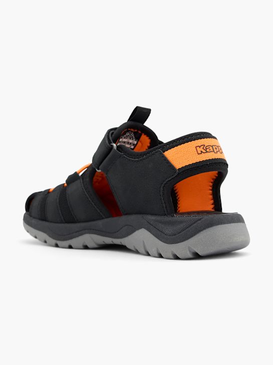 kappa caminar sandalias negro deichmann