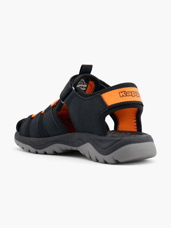 kappa caminar sandalias negro deichmann