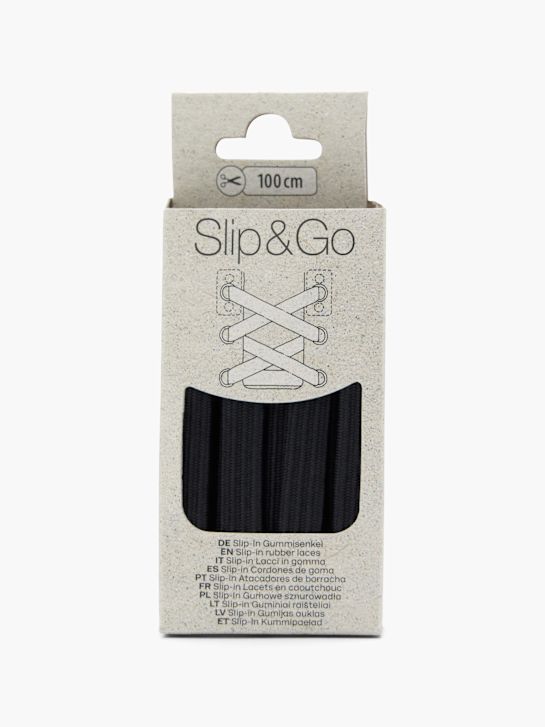 deichmann slip amp go de 100 cm de cordón negro deichmann