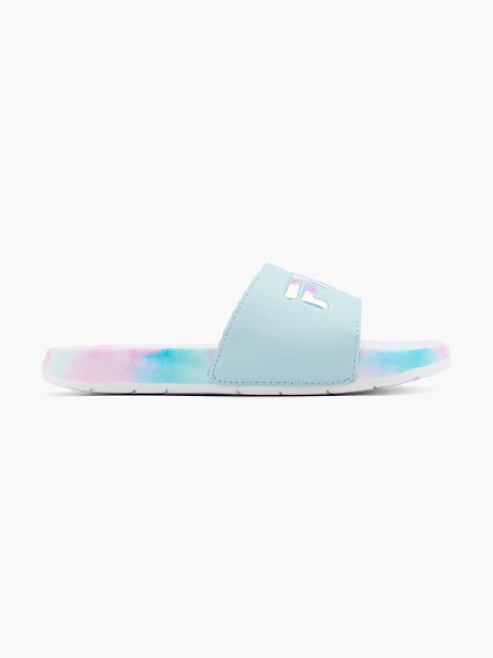la fila de la diapositiva azul deichmann