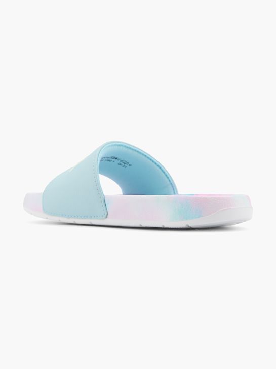 la fila de la diapositiva azul deichmann