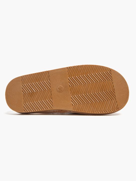 casa mia casa zapatillas marrón deichmann
