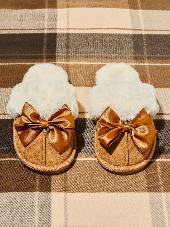 casa mia casa zapatillas marrón deichmann