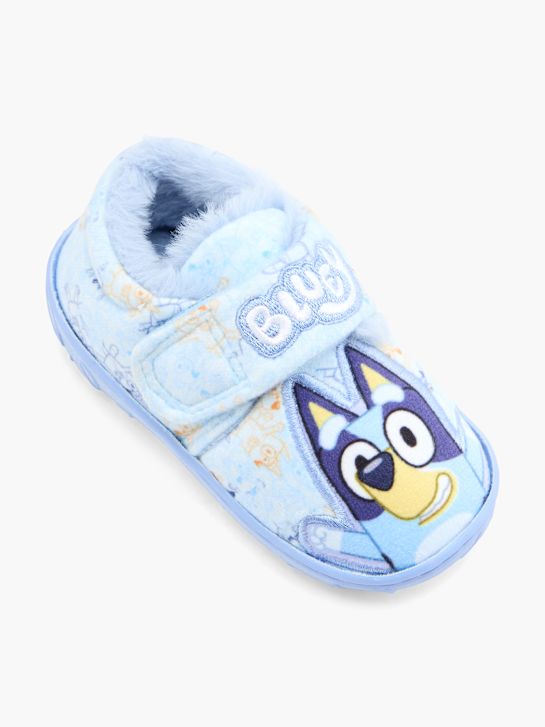 bluey cerrado en la parte posterior zapatilla azul deichmann