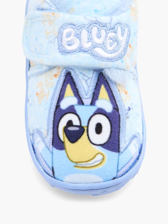 bluey cerrado en la parte posterior zapatilla azul deichmann