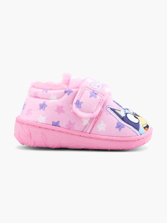 bluey cerrado en la parte posterior zapatilla rosa deichmann