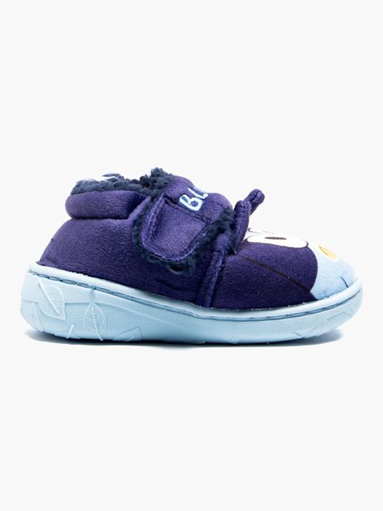 bluey cerrado en la parte posterior zapatilla azul deichmann