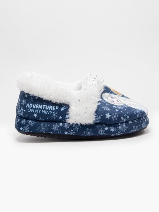 disney congelado cerrado en la parte posterior zapatilla azul deichmann