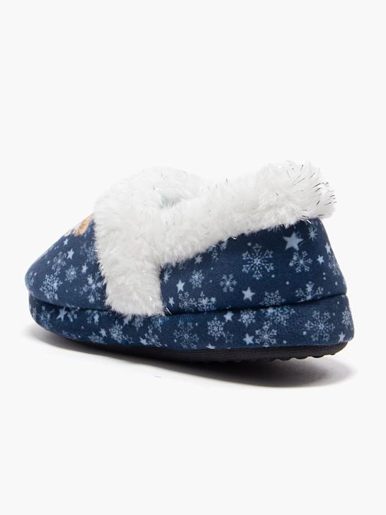 disney congelado cerrado en la parte posterior zapatilla azul deichmann