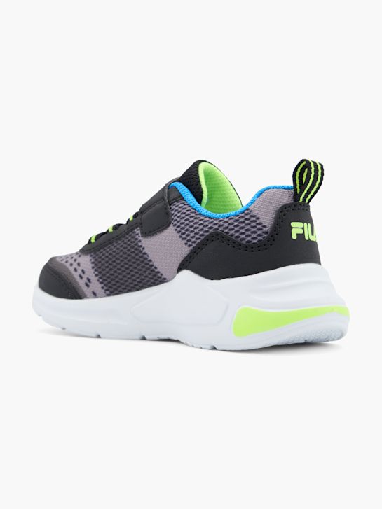 la fila de la formación de zapatos gris deichmann