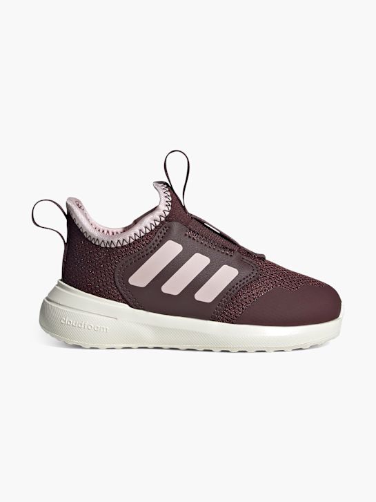 adidas tensaur comodidad ac i entrenador rojo oscuro deichmann