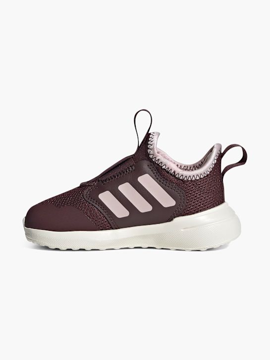 adidas tensaur comodidad ac i entrenador rojo oscuro deichmann