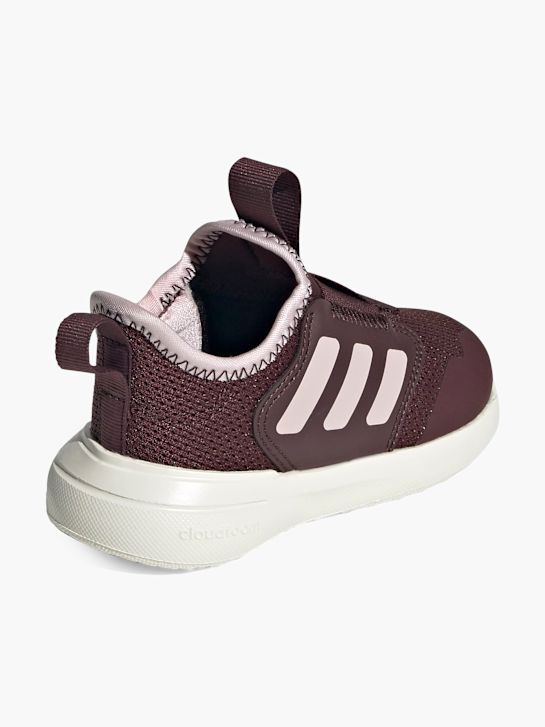 adidas tensaur comodidad ac i entrenador rojo oscuro deichmann