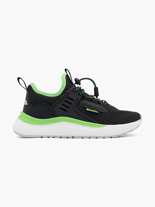 banco de entrenador negro deichmann