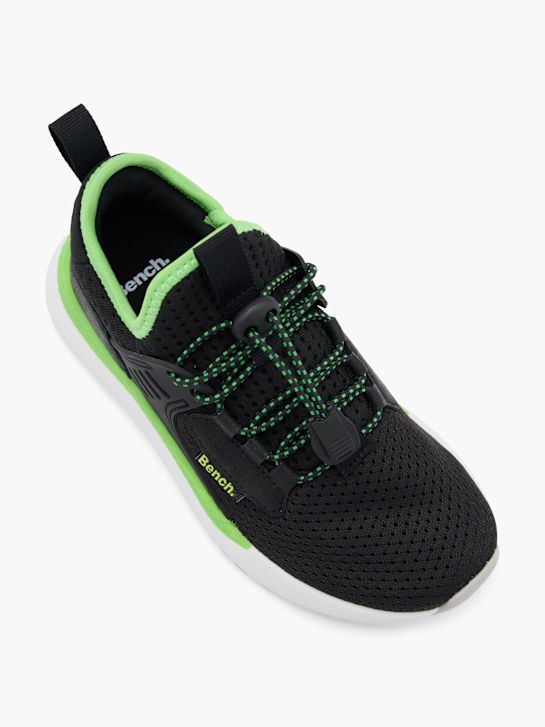banco de entrenador negro deichmann