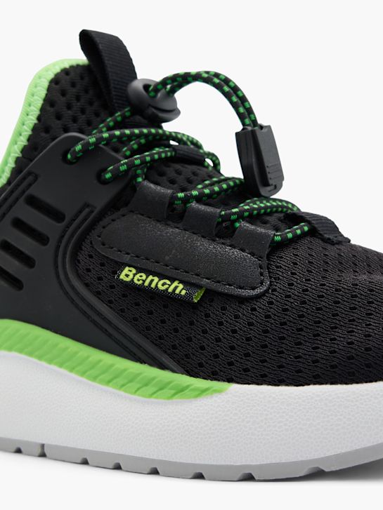 banco de entrenador negro deichmann