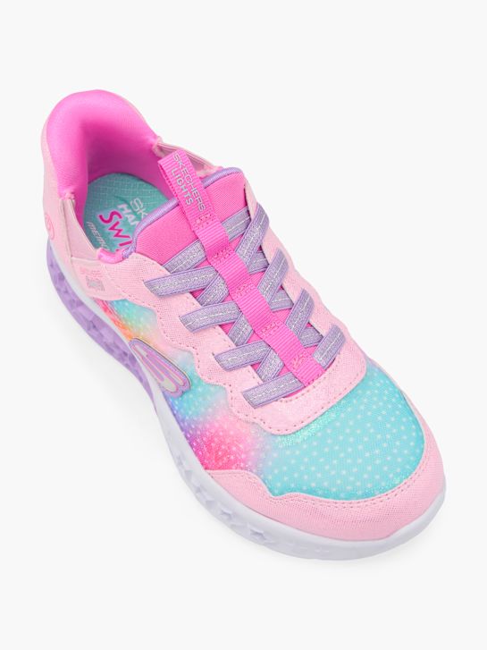 skechers resplandor de la luz de las estrellas swift fit trainer rosa deichmann