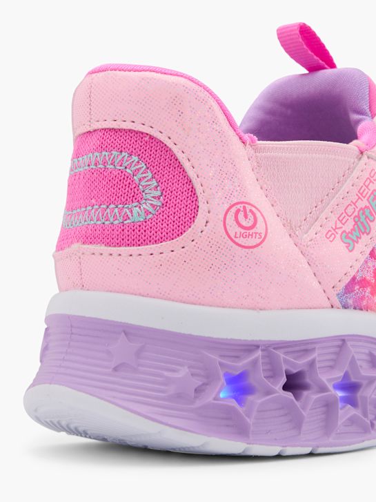 skechers resplandor de la luz de las estrellas swift fit trainer rosa deichmann