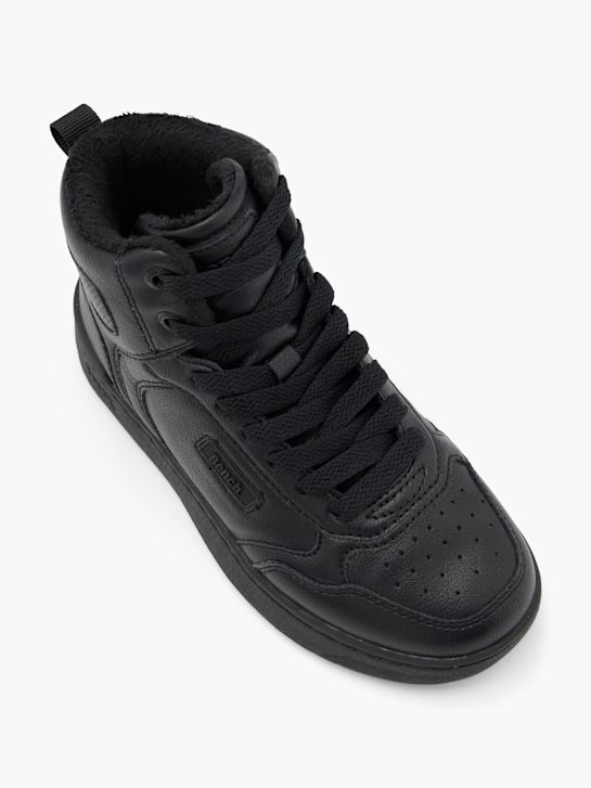 banco de alta entrenador superior negro deichmann